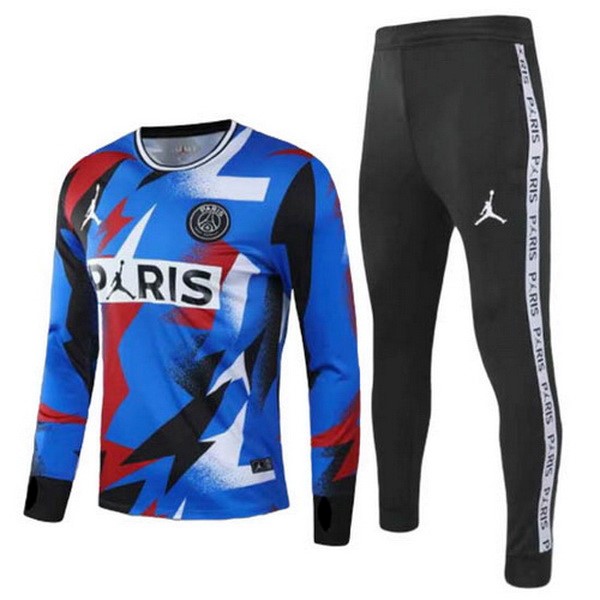 Survetement Football Paris Saint Germain 2020-21 Bleu Noir